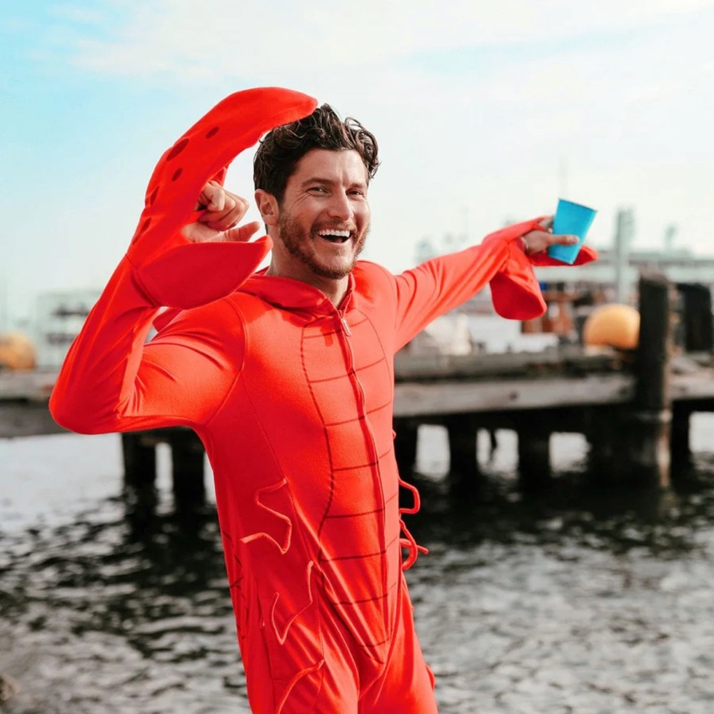 Unisex Red Lobster Costume